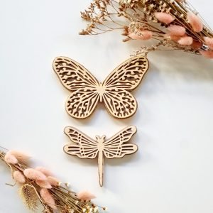 DÚO SELLOS MARIPOSAS - GRANDE