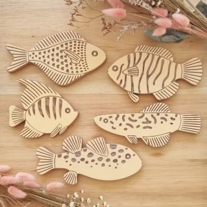 SET SELLOS PECES